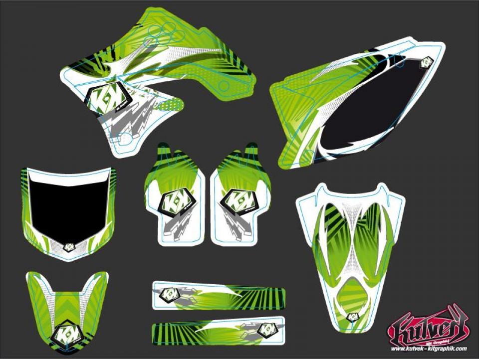 Autocollant stickers Kutvek pour Moto Kawasaki 250 Kx-F 4T 2013 à 2016 Neuf