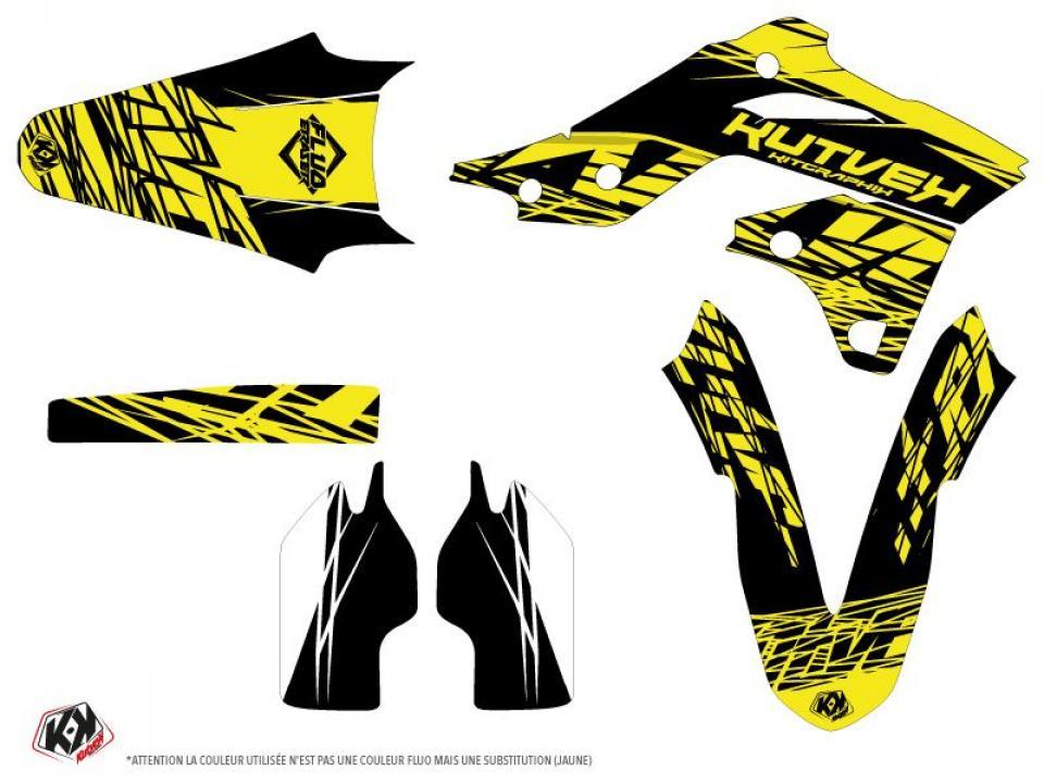 Autocollant stickers Kutvek pour Moto Kawasaki 250 Kx-F 4T 2017 à 2020 Neuf