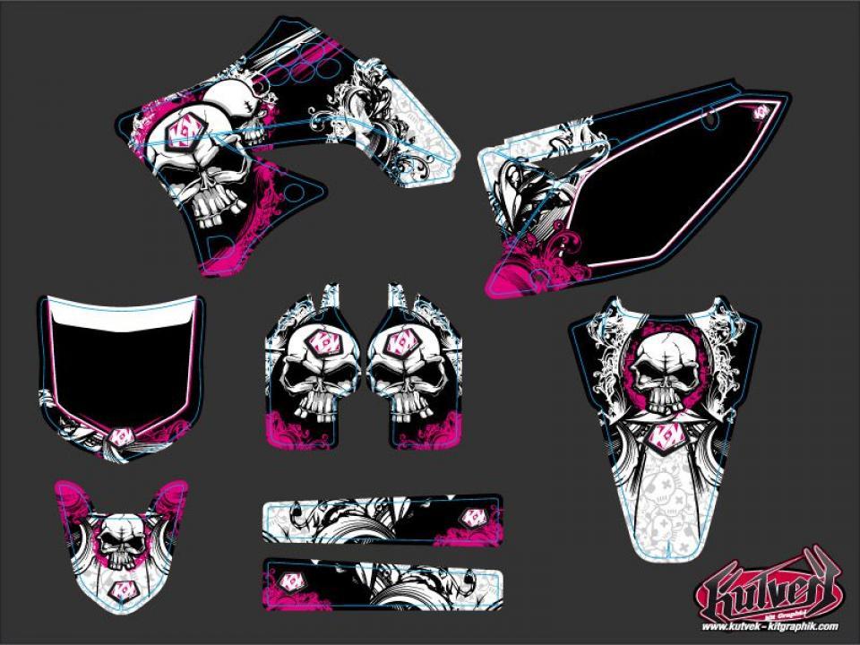 Autocollant stickers Kutvek pour Moto Kawasaki 250 Kx-F 4T 2017 à 2020 Neuf