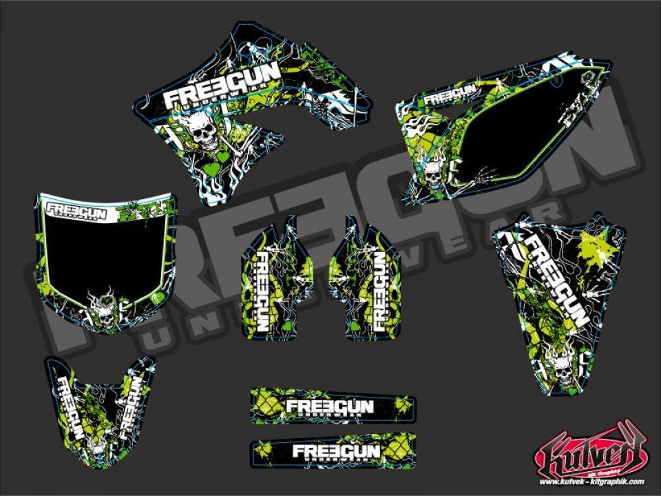 Autocollant stickers pour Kawasaki Kx-F 4T
