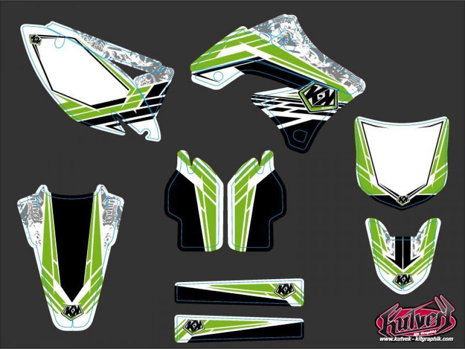 Autocollant stickers Kutvek pour Moto Kawasaki 450 Kx-F 4T 2016 à 2018 Neuf