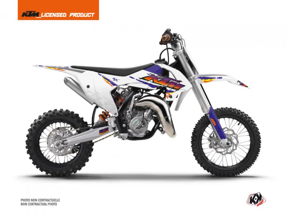 Autocollant stickers Kutvek pour Moto KTM 65 SX 2002 à 2008 Neuf