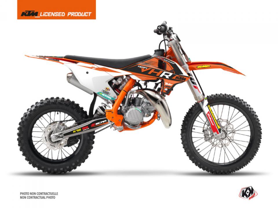 Autocollant stickers Kutvek pour Moto KTM 85 Sx Grandes Roues 2003 à 2005 Neuf