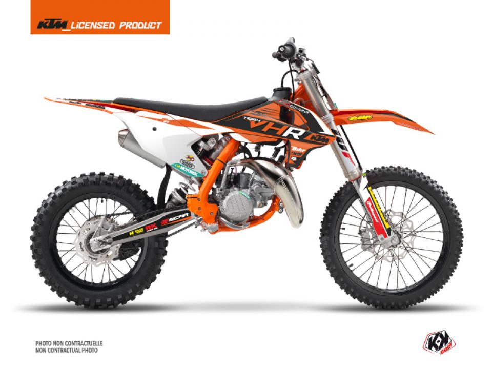 Autocollant stickers Kutvek pour Moto KTM 85 Sx Grandes Roues 2003 à 2005 Neuf