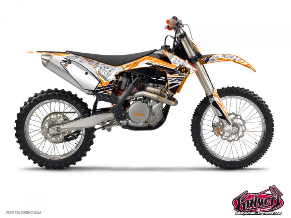 Autocollant stickers Kutvek pour Moto KTM 85 Sx Grandes Roues 2003 à 2005 Neuf