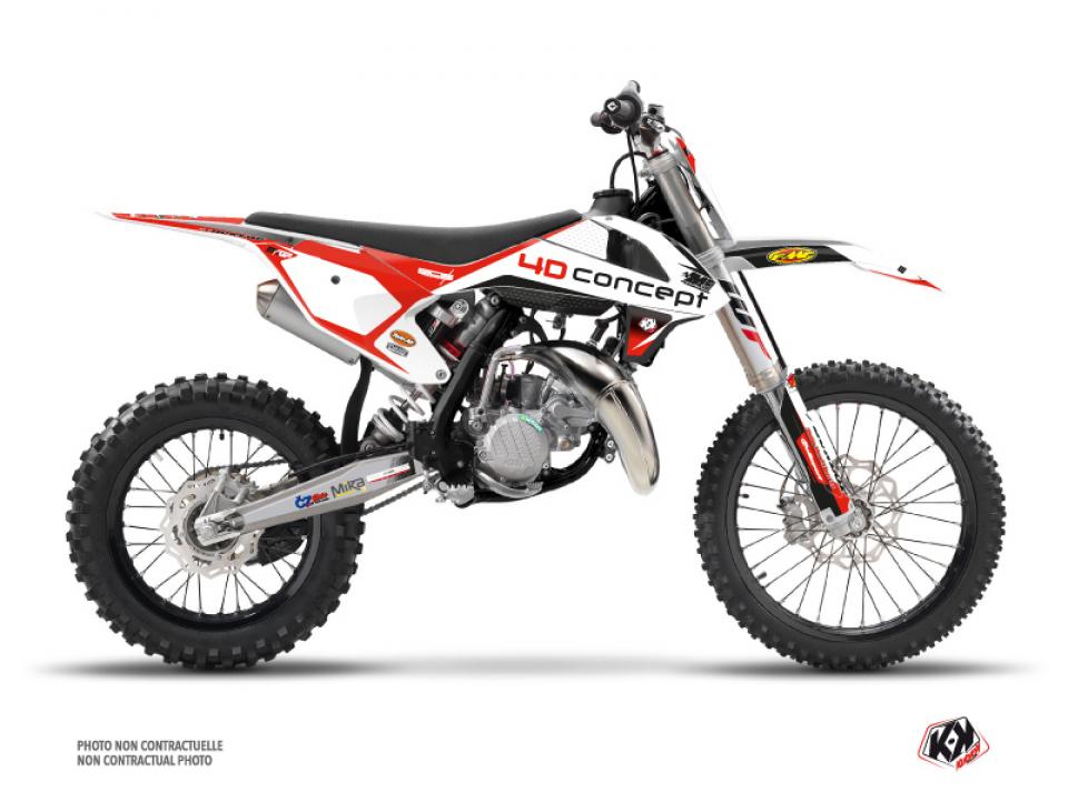Autocollant stickers Kutvek pour Moto KTM 85 Sx Grandes Roues 2006 à 2012 Neuf