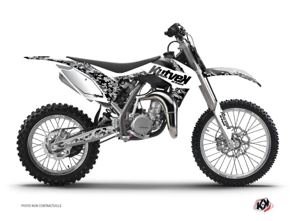 Autocollant stickers Kutvek pour Moto KTM 85 Sx Grandes Roues 2013 à 2014 Neuf