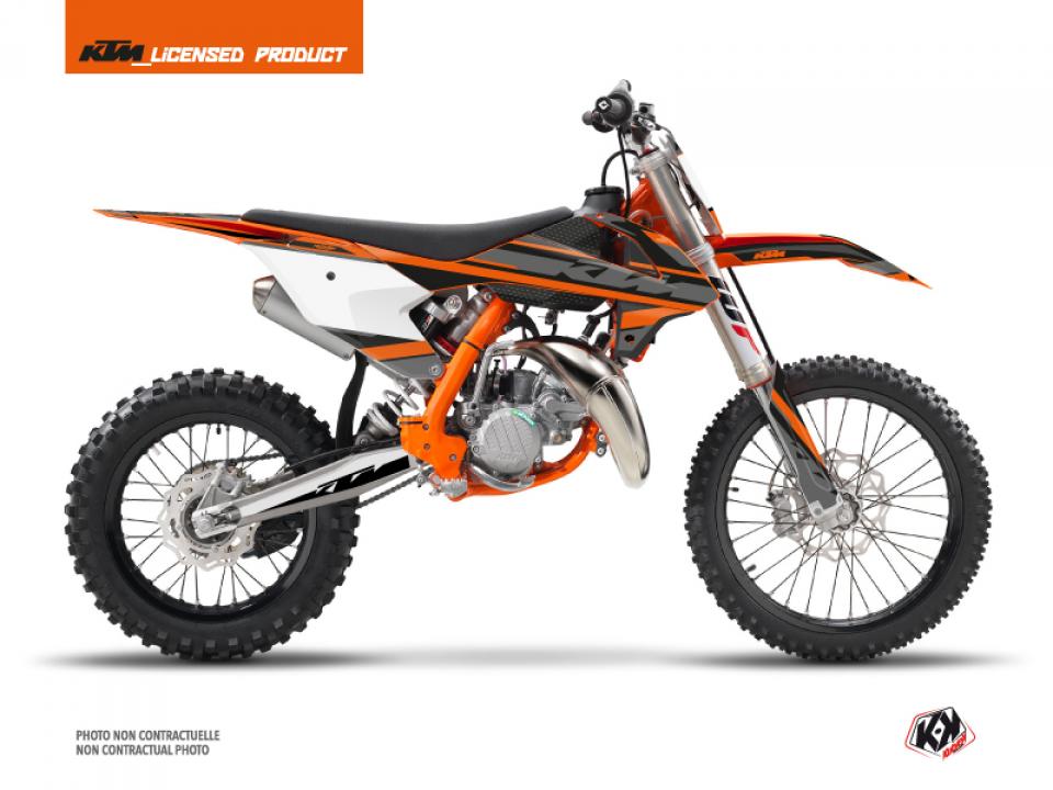 Autocollant stickers Kutvek pour Moto KTM 85 Sx Grandes Roues 2013 à 2014 Neuf