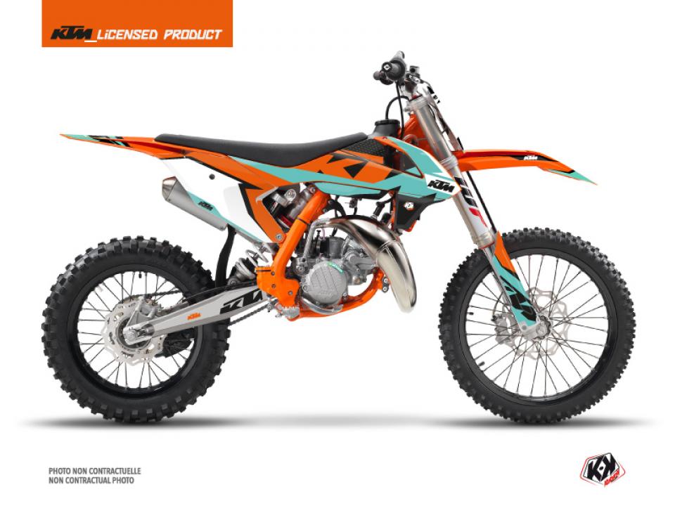 Autocollant stickers Kutvek pour Moto KTM 85 Sx Grandes Roues 2015 à 2017 Neuf