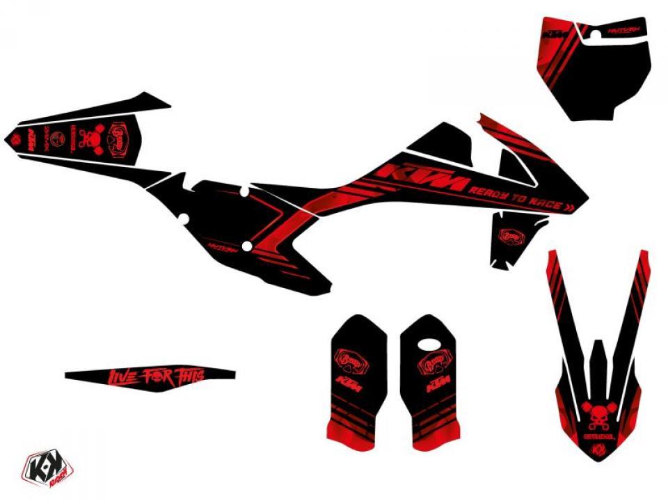 Autocollant stickers Kutvek pour Moto KTM 150 Sx 2T 2009 à 2010 Neuf