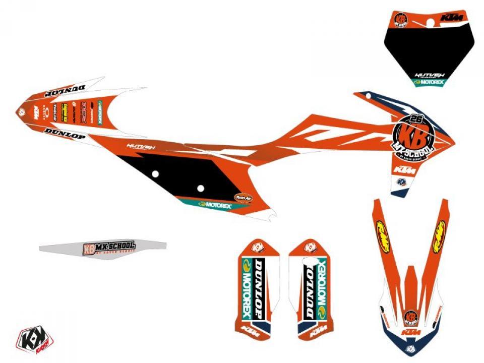 Autocollant stickers Kutvek pour Moto KTM 150 Sx 2T 2015 Neuf