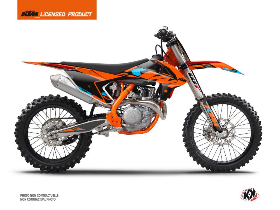 Autocollant stickers Kutvek pour Moto KTM 150 Sx 2T 2016 à 2018 Neuf