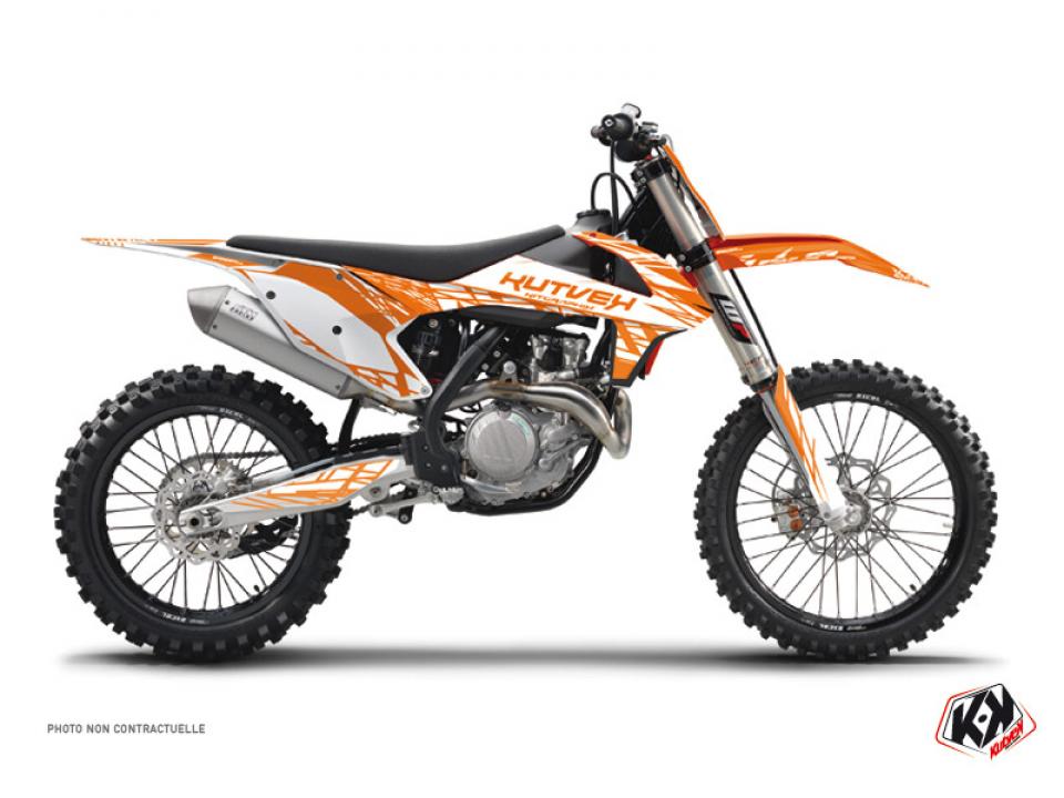 Autocollant stickers Kutvek pour Moto KTM 450 Sx-F 4T 2016 à 2018 Neuf
