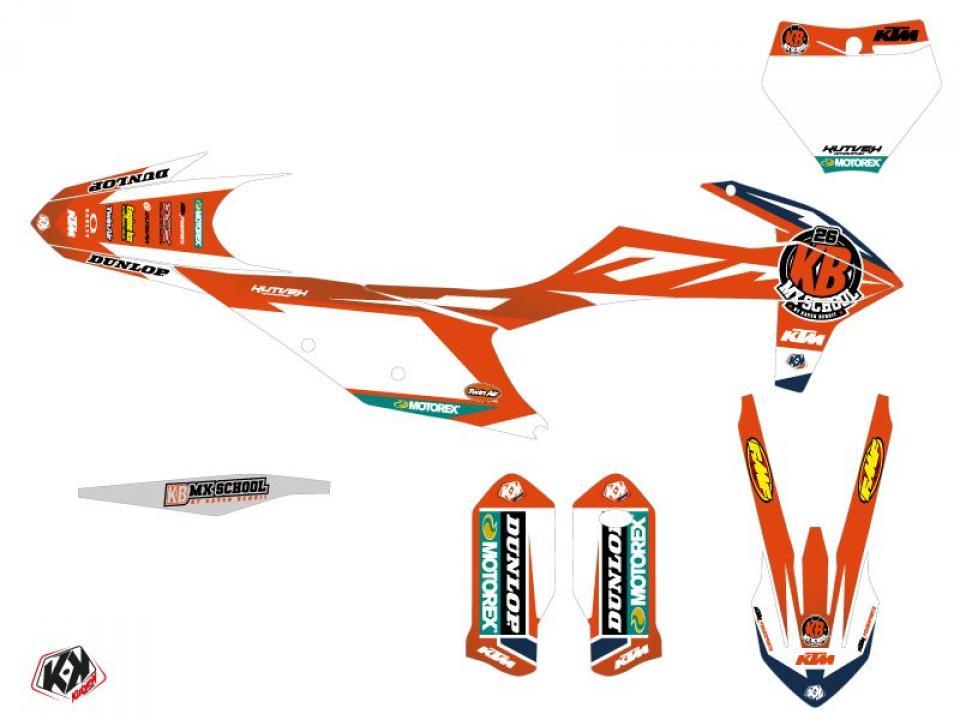 Autocollant stickers Kutvek pour Moto KTM 450 Sx-F 4T 2016 à 2018 Neuf