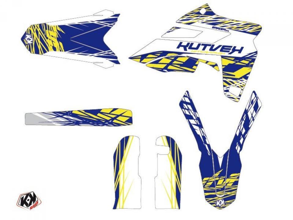 Autocollant stickers Kutvek pour Moto Sherco 250 2.5I 2T Enduro 2005 à 2008 Neuf