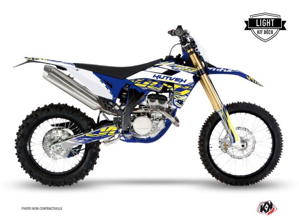 Autocollant stickers Kutvek pour Moto Sherco 250 2.5I 2T Enduro 2009 à 2011 Neuf
