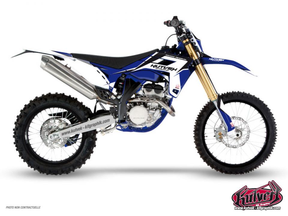 Autocollant stickers Kutvek pour Moto Sherco 250 2.5I 2T Enduro 2009 à 2011 Neuf