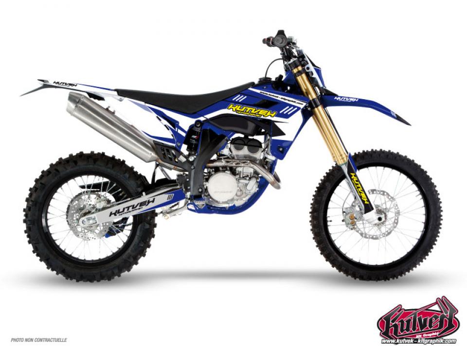 Autocollant stickers Kutvek pour Moto Sherco 250 Se 2T Enduro 2016 Neuf