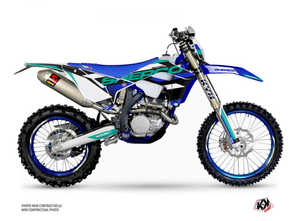Autocollant stickers Kutvek pour Moto Sherco 125 Se 2T Enduro 2017 à 2018 Neuf