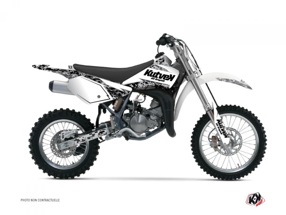 Autocollant stickers Kutvek pour Moto Suzuki 85 RM grandes roues 2002 à 2022 Neuf
