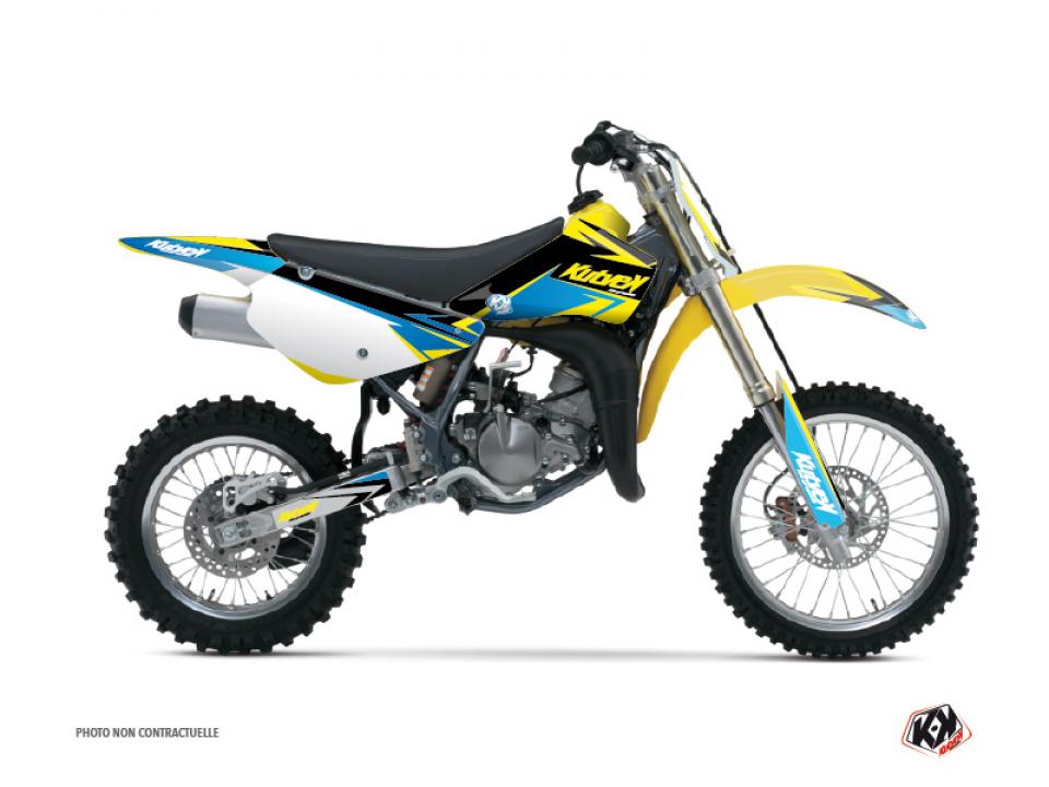 Autocollant stickers Kutvek pour Moto Suzuki 85 RM grandes roues 2002 à 2022 Neuf