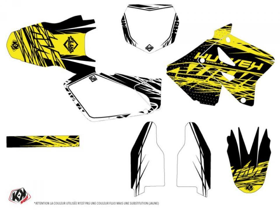 Autocollant stickers Kutvek pour Moto Suzuki 125 RM 1989 à 1992 Neuf