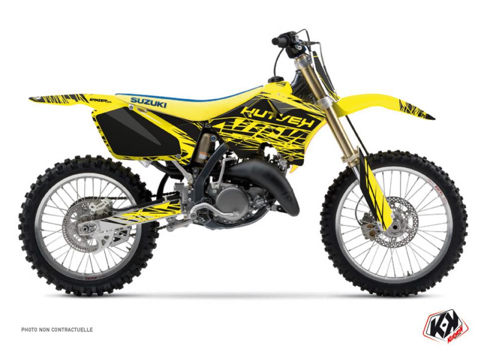 Autocollant stickers Kutvek pour Moto Suzuki 125 RM 1989 à 1992 Neuf