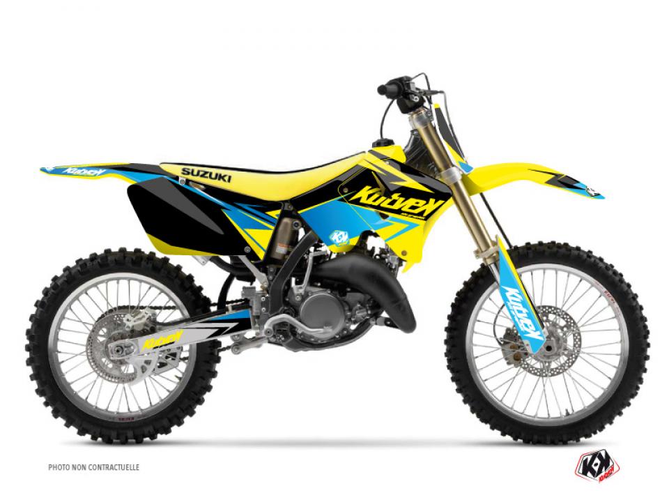 Autocollant stickers Kutvek pour Moto Suzuki 125 RM 1989 à 1992 Neuf