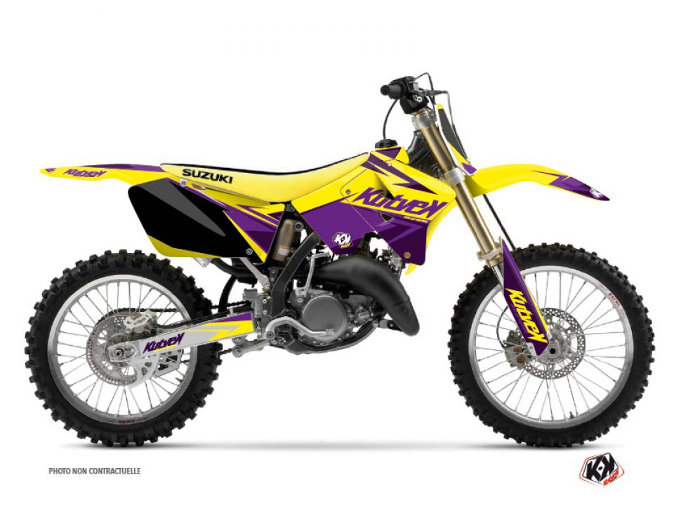 Autocollant stickers Kutvek pour Moto Suzuki 125 RM 1989 à 1992 Neuf
