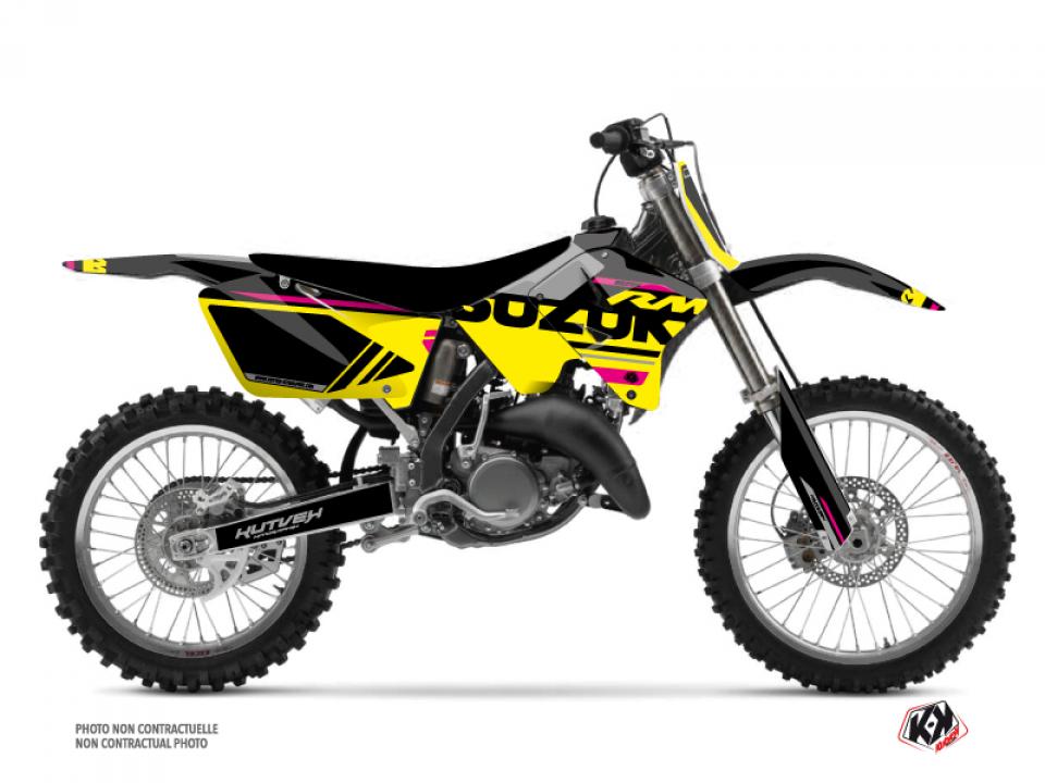 Autocollant stickers Kutvek pour Moto Suzuki 125 RM 1989 à 1992 Neuf
