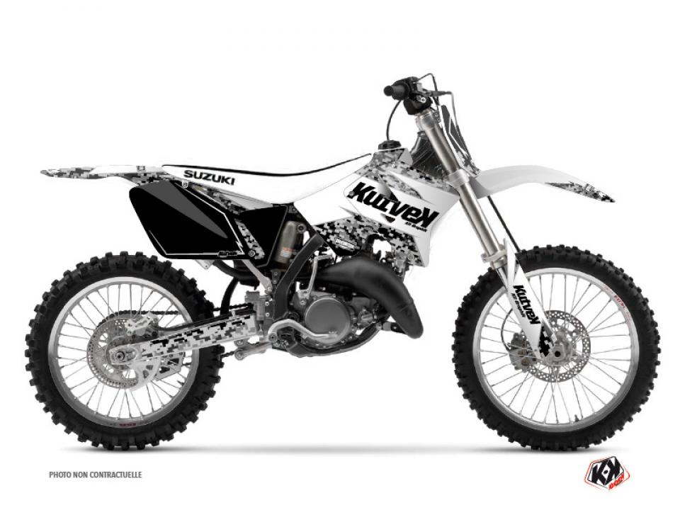 Autocollant stickers Kutvek pour Moto Suzuki 125 RM 1993 à 1995 Neuf