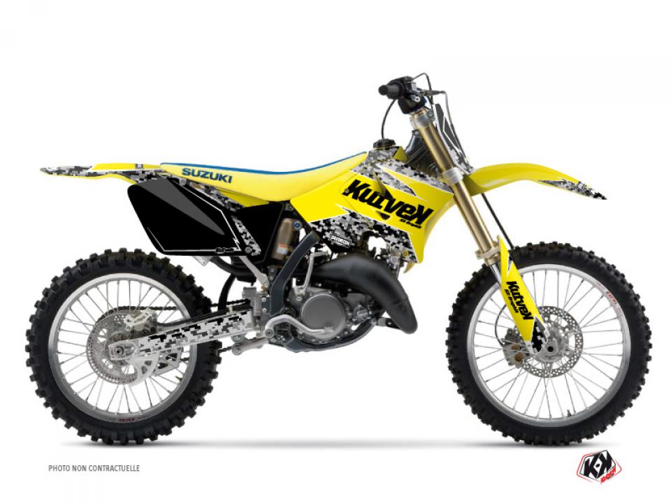 Autocollant stickers Kutvek pour Moto Suzuki 125 RM 1993 à 1995 Neuf