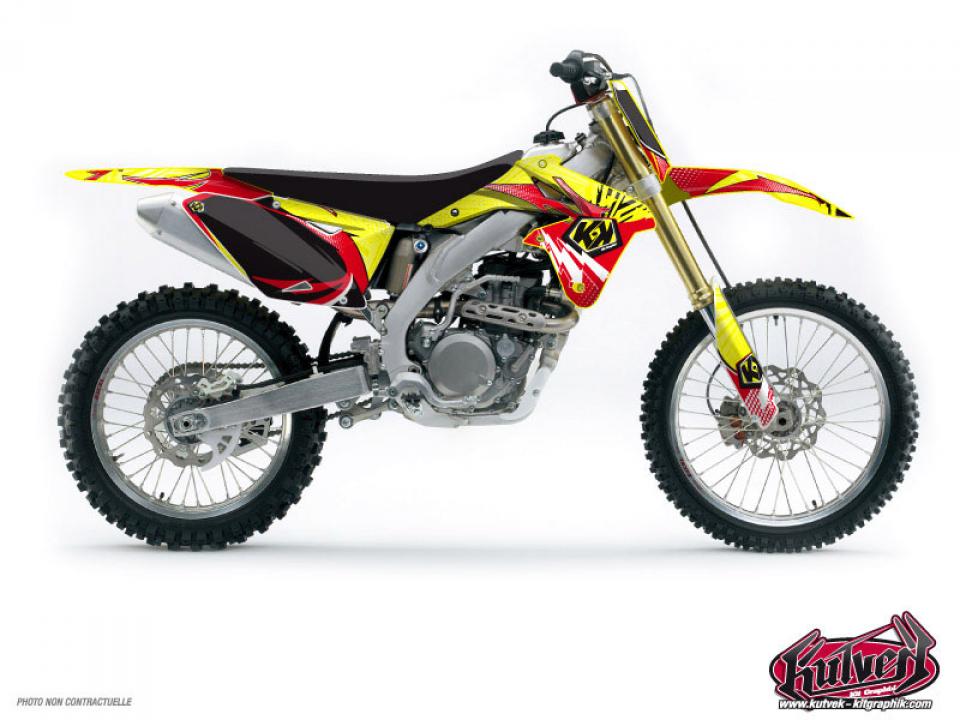 Autocollant stickers Kutvek pour Moto Suzuki 125 RM 1993 à 1995 Neuf