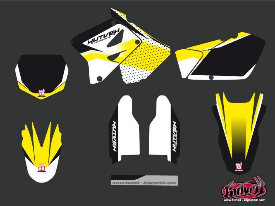 Autocollant stickers Kutvek pour Moto Suzuki 125 RM 1996 à 1998 Neuf
