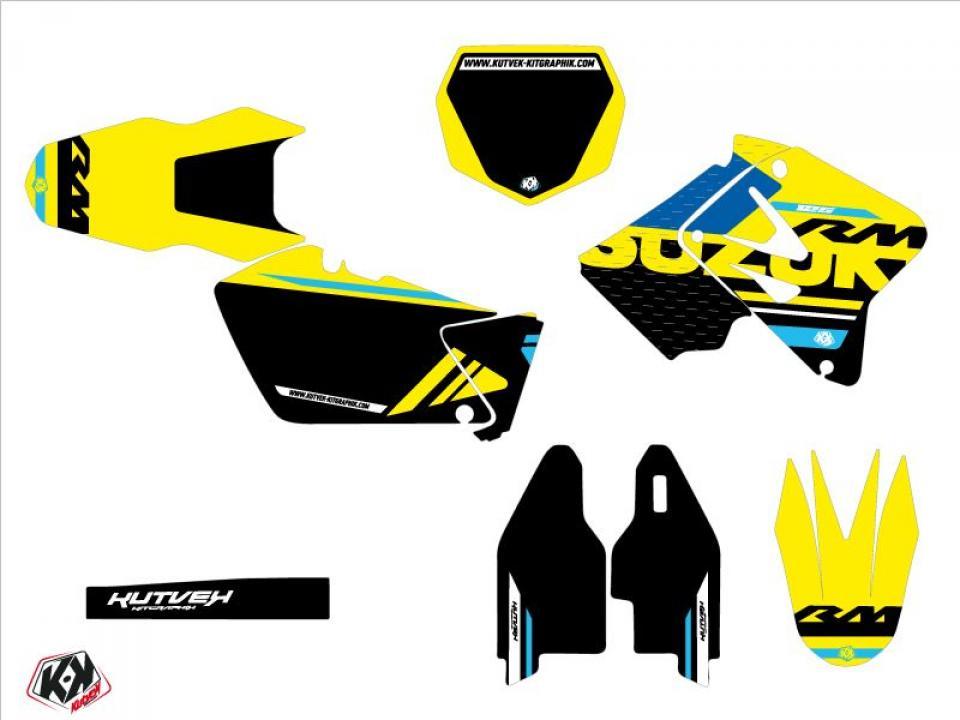 Autocollant stickers Kutvek pour Moto Suzuki 125 RM 2001 à 2002 Neuf