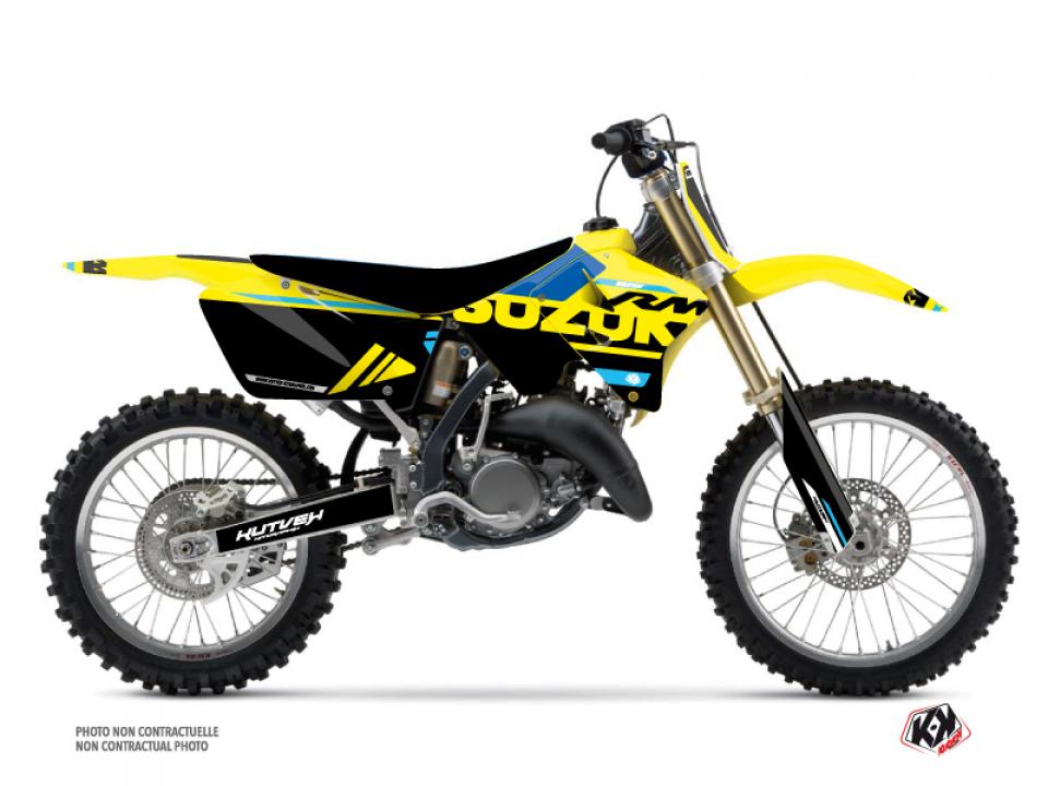 Autocollant stickers Kutvek pour Moto Suzuki 125 RM 2003 à 2012 Neuf