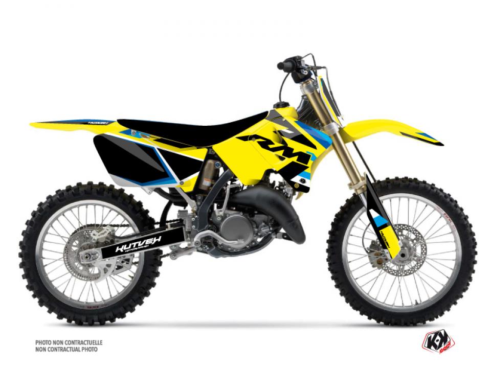 Autocollant stickers Kutvek pour Moto Suzuki 125 RM 2003 à 2012 Neuf