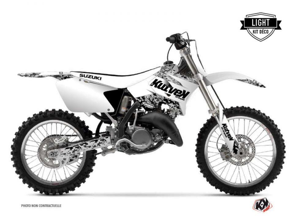 Autocollant stickers Kutvek pour Moto Suzuki 250 RM 1989 à 1992 Neuf