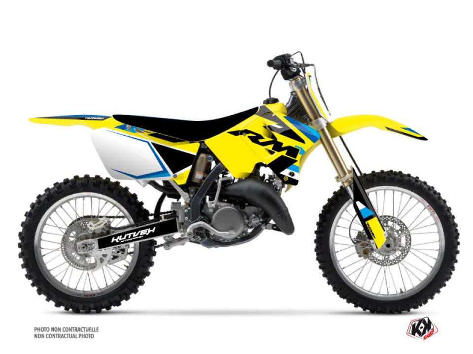 Autocollant stickers Kutvek pour Moto Suzuki 250 RM 1989 à 1992 Neuf
