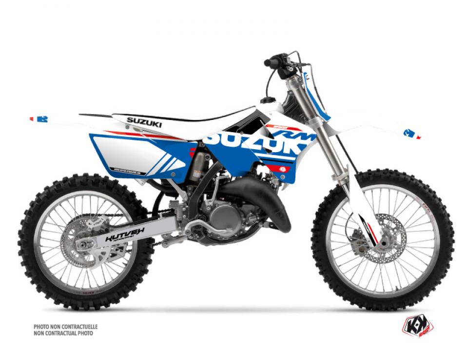 Autocollant stickers Kutvek pour Moto Suzuki 250 RM 1996 à 1998 Neuf