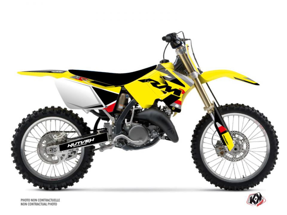 Autocollant stickers Kutvek pour Moto Suzuki 250 RM 1996 à 1998 Neuf