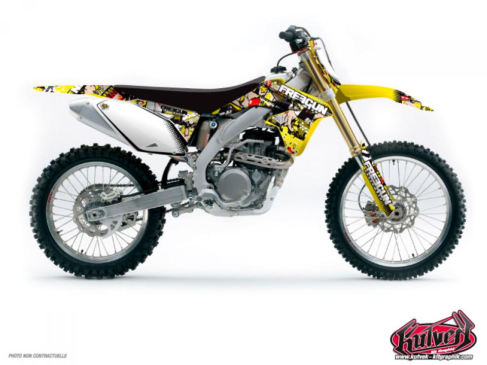 Autocollant stickers Kutvek pour Moto Suzuki 250 RM 1999 à 2000 Neuf