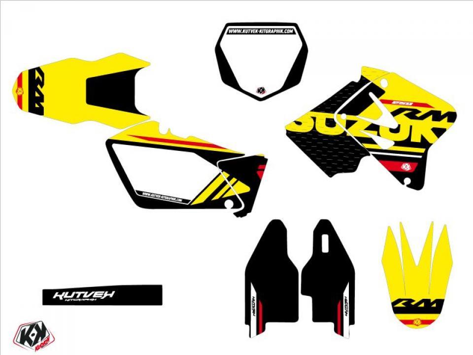 Autocollant stickers Kutvek pour Moto Suzuki 250 RM 1999 à 2000 Neuf