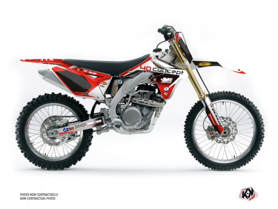 Autocollant stickers Kutvek pour Moto Suzuki 250 Rm-Z 4T 2007 à 2009 Neuf