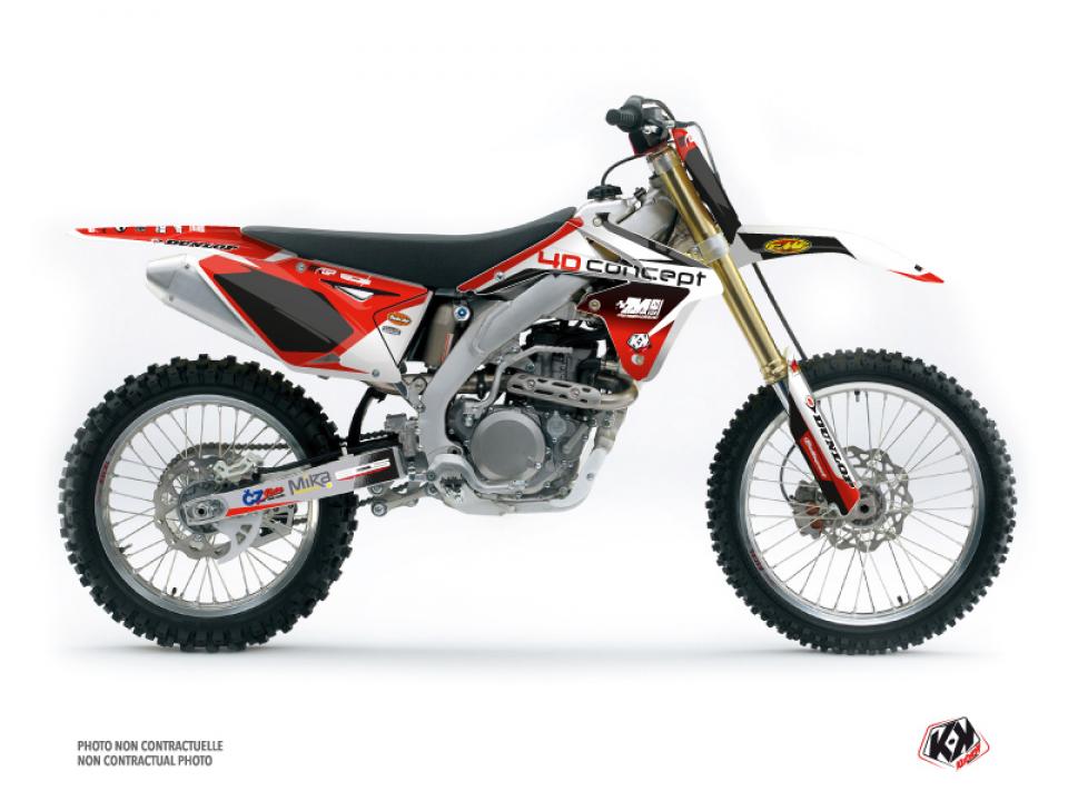 Autocollant stickers Kutvek pour Moto Suzuki 250 Rm-Z 4T 2007 à 2009 Neuf