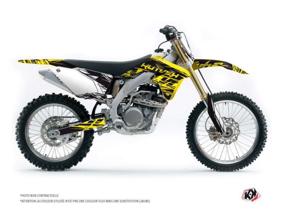 Autocollant stickers Kutvek pour Moto Suzuki 250 Rm-Z 4T 2007 à 2009 Neuf