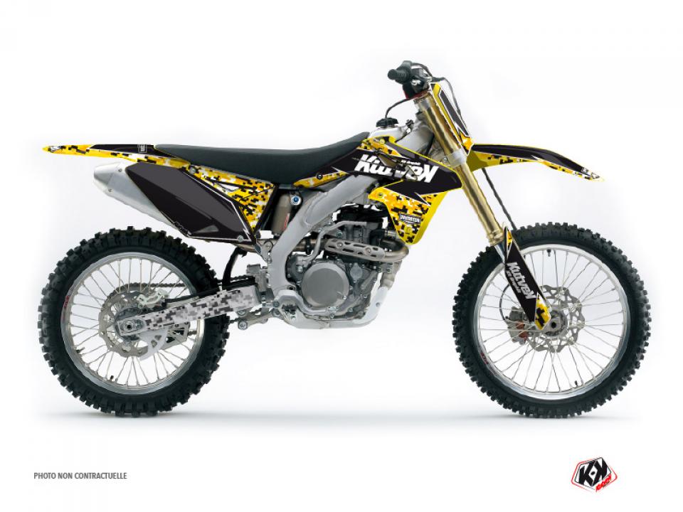 Autocollant stickers Kutvek pour Moto Suzuki 250 Rm-Z 4T 2007 à 2009 Neuf