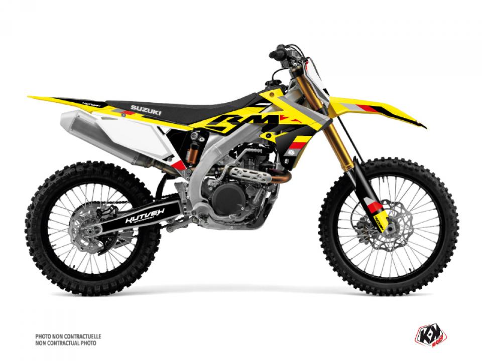 Autocollant stickers Kutvek pour Moto Suzuki 250 Rm-Z 4T 2007 à 2009 Neuf