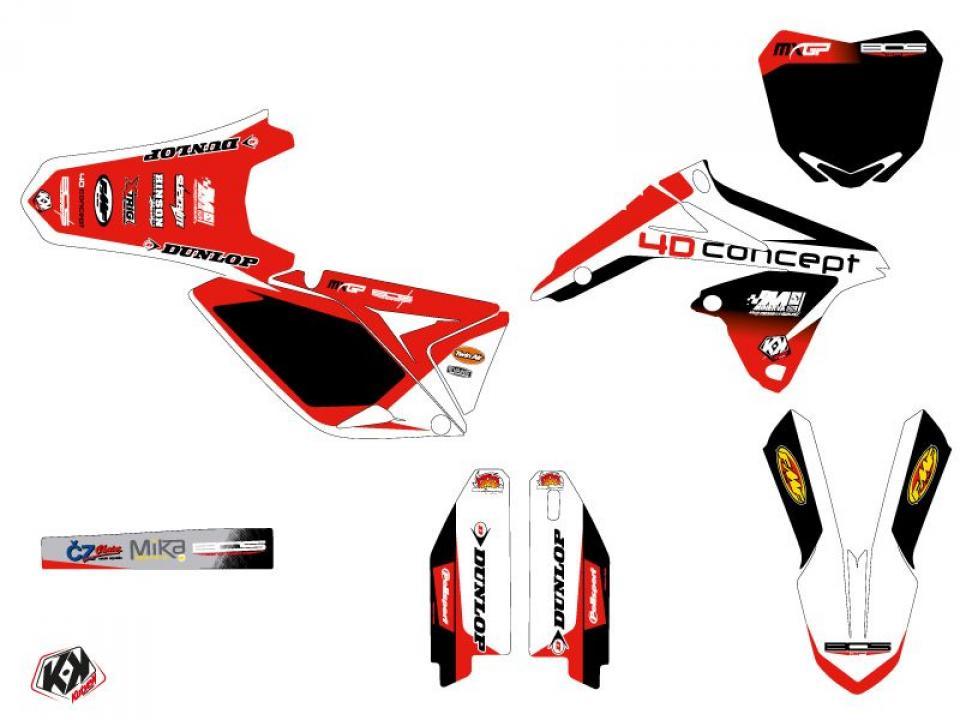 Autocollant stickers Kutvek pour Moto Suzuki 250 Rm-Z 4T 2010 à 2018 Neuf