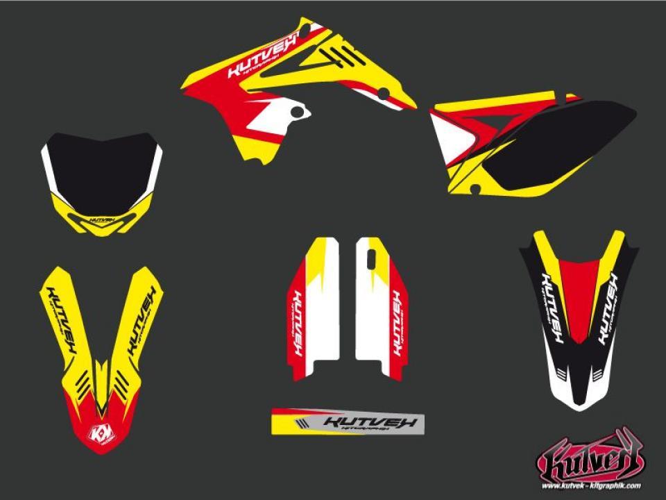 Autocollant stickers Kutvek pour Moto Suzuki 250 Rm-Z 4T 2010 à 2018 Neuf